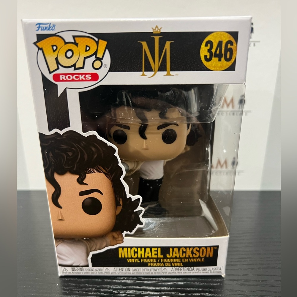 Michael Jackson 1993 SuperBowl Funko Pop 346 + Protector